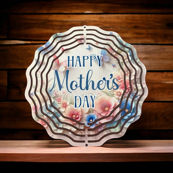 Mother’s Day 8inch Sublimated WindSpinner - Picture 1 of 2